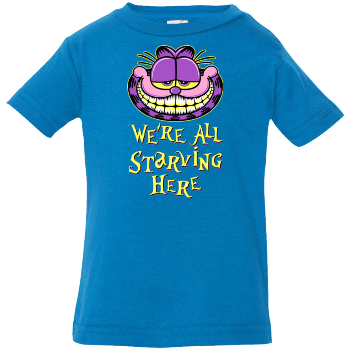T-Shirts Cobalt / 6 Months We're all starving Infant PremiumT-Shirt