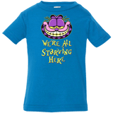T-Shirts Cobalt / 6 Months We're all starving Infant PremiumT-Shirt
