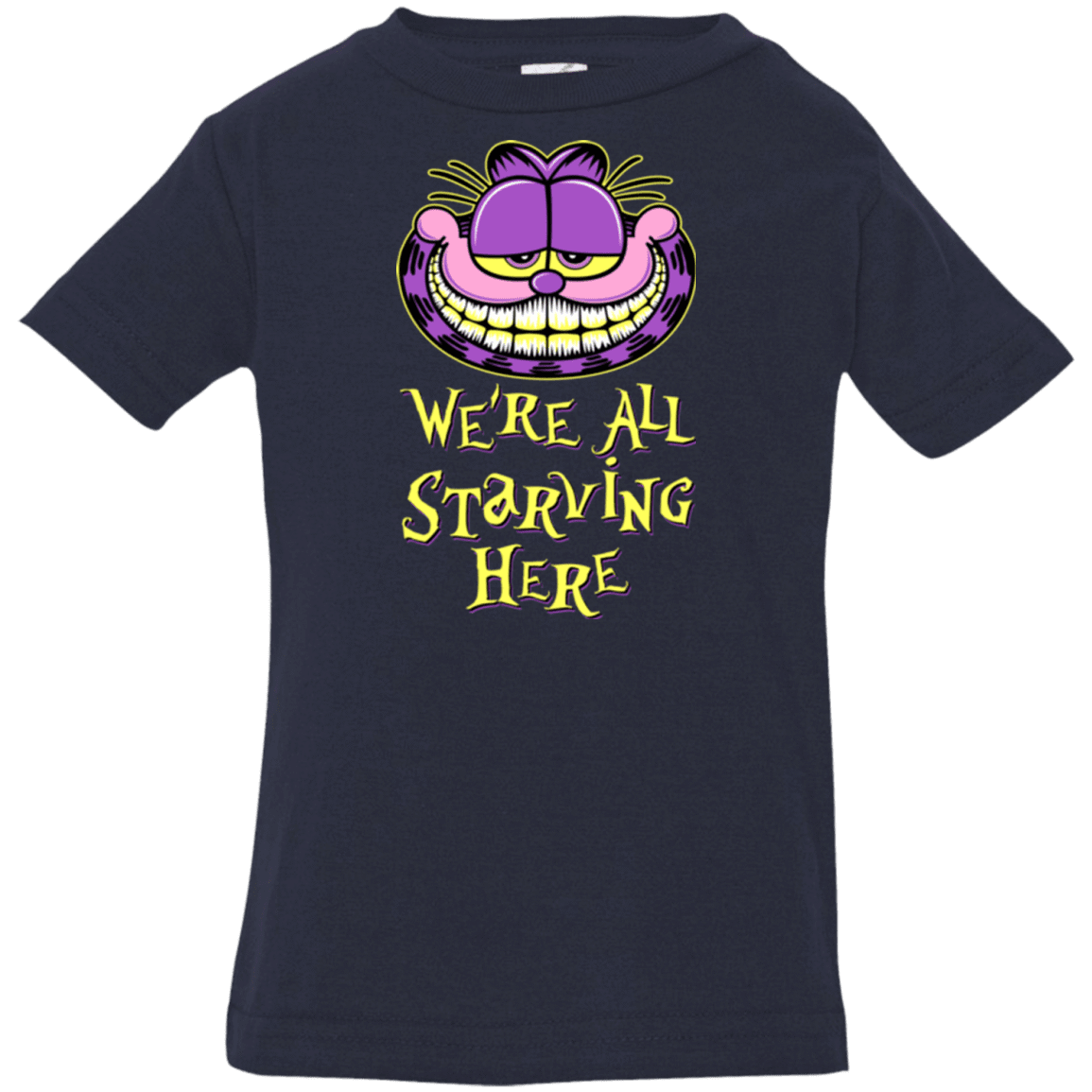 T-Shirts Navy / 6 Months We're all starving Infant PremiumT-Shirt