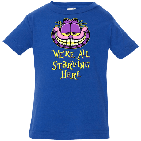 T-Shirts Royal / 6 Months We're all starving Infant PremiumT-Shirt