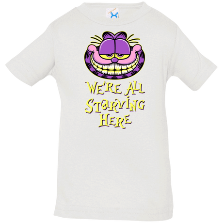 T-Shirts White / 6 Months We're all starving Infant PremiumT-Shirt