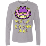 T-Shirts Heather Grey / Small We're all starving Men's Premium Long Sleeve