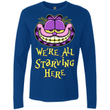 T-Shirts Royal / Small We're all starving Men's Premium Long Sleeve