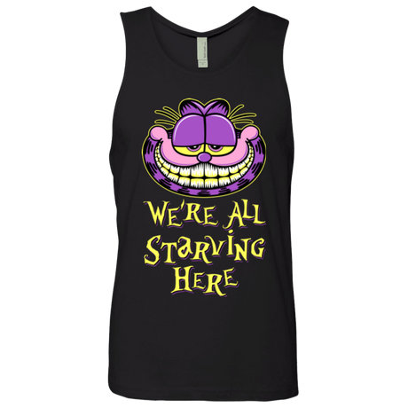 T-Shirts Black / Small We're all starving Men's Premium Tank Top