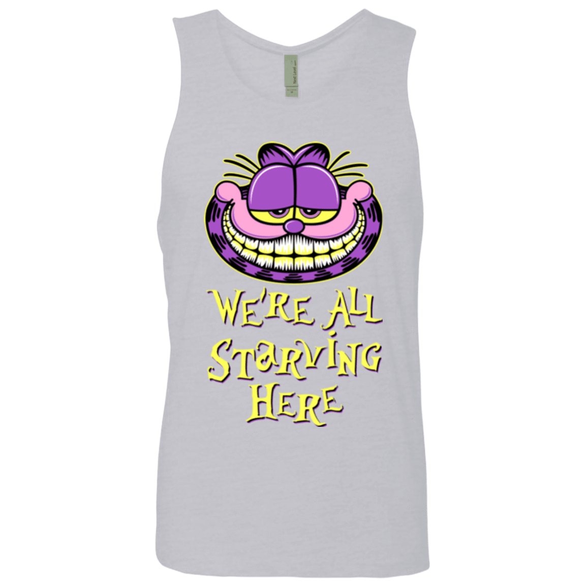 T-Shirts Heather Grey / Small We're all starving Men's Premium Tank Top