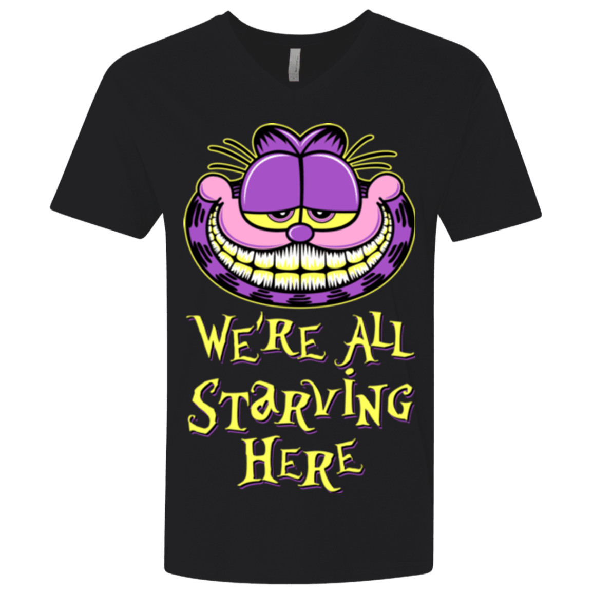 T-Shirts Black / X-Small We're all starving Men's Premium V-Neck