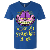 T-Shirts Royal / X-Small We're all starving Men's Premium V-Neck