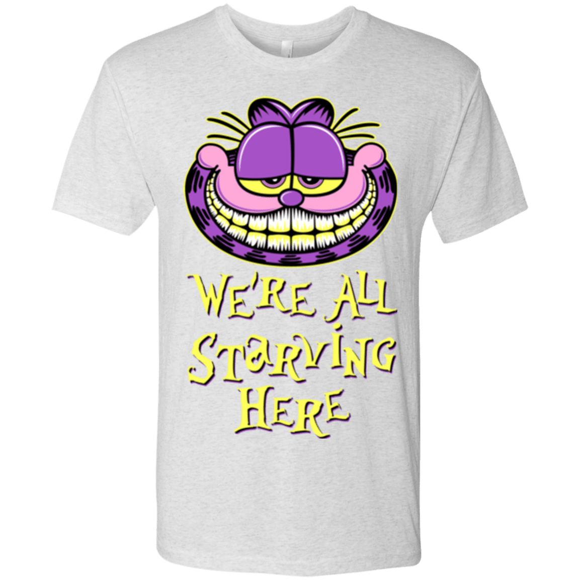T-Shirts Heather White / Small We're all starving Men's Triblend T-Shirt