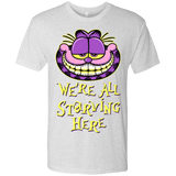 T-Shirts Heather White / Small We're all starving Men's Triblend T-Shirt