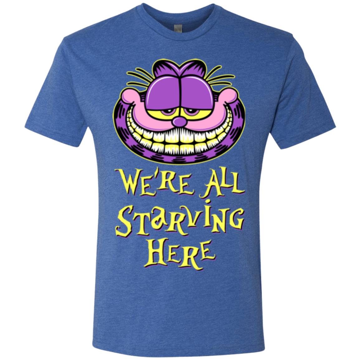 T-Shirts Vintage Royal / Small We're all starving Men's Triblend T-Shirt