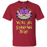 T-Shirts Cardinal / Small We're all starving T-Shirt