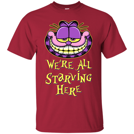 T-Shirts Cardinal / Small We're all starving T-Shirt