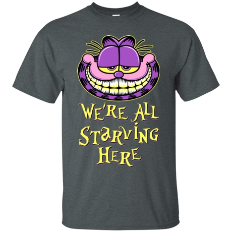 T-Shirts Dark Heather / Small We're all starving T-Shirt
