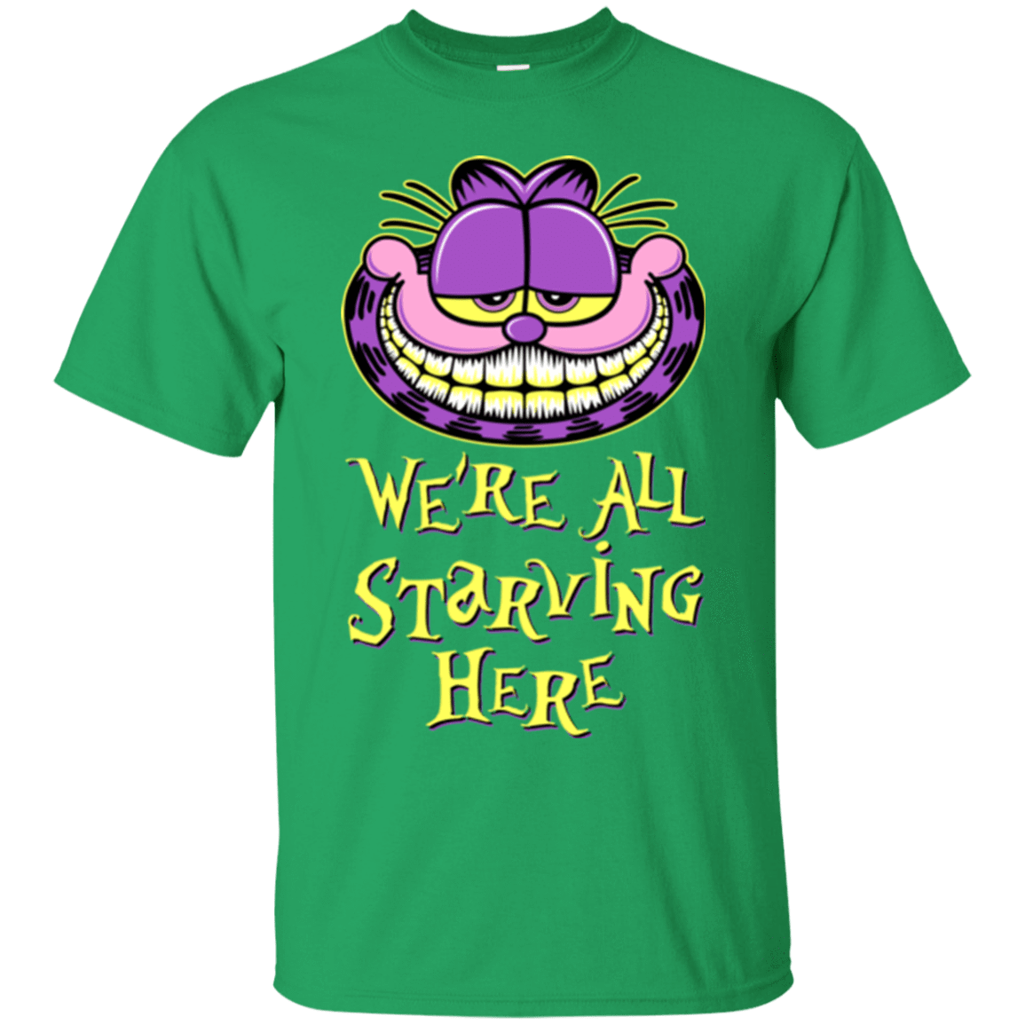 T-Shirts Irish Green / Small We're all starving T-Shirt