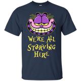 T-Shirts Navy / Small We're all starving T-Shirt