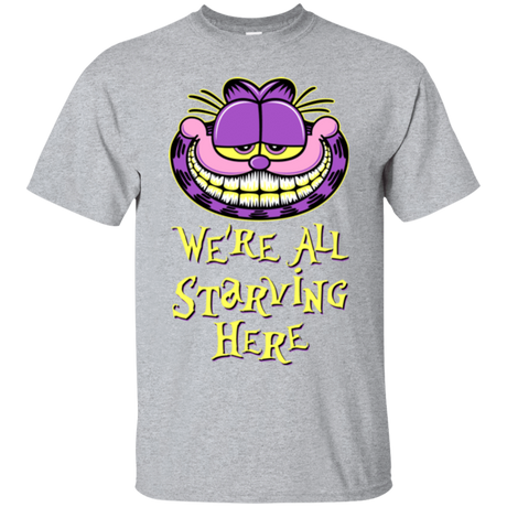 T-Shirts Sport Grey / Small We're all starving T-Shirt