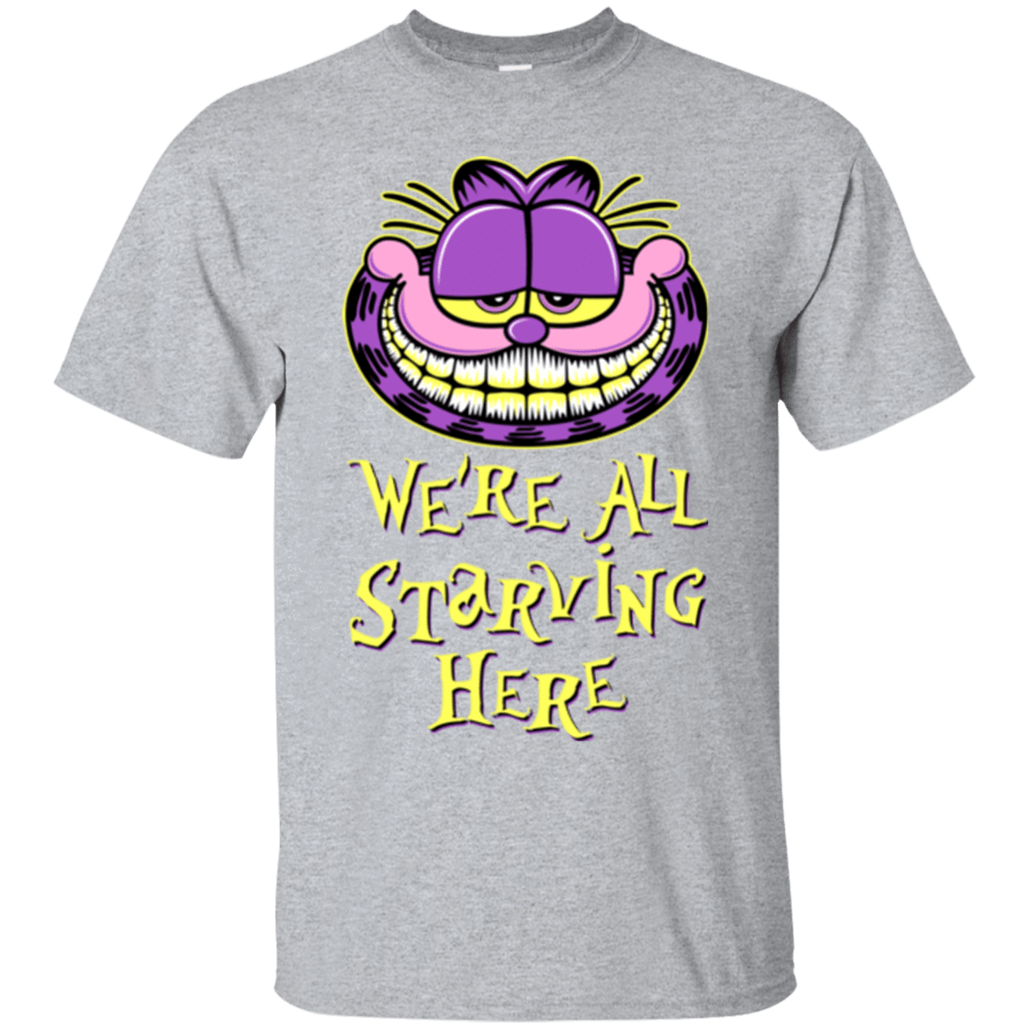 T-Shirts Sport Grey / Small We're all starving T-Shirt