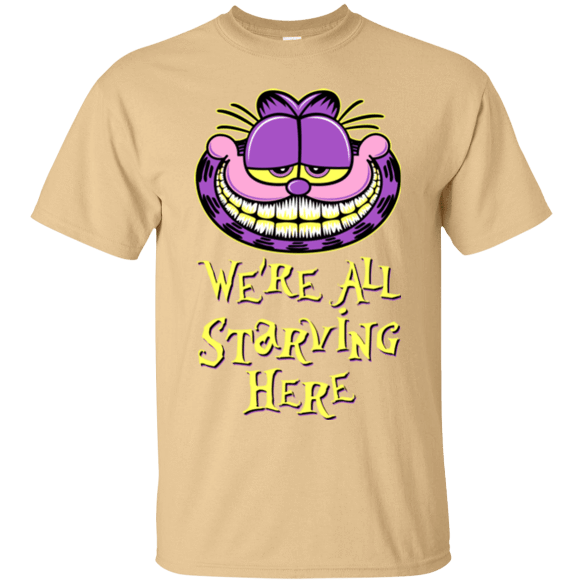 T-Shirts Vegas Gold / Small We're all starving T-Shirt