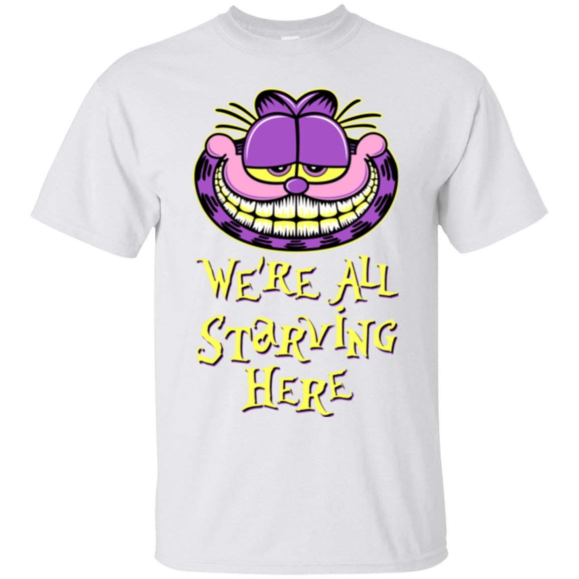 T-Shirts White / Small We're all starving T-Shirt