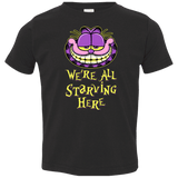 T-Shirts Black / 2T We're all starving Toddler Premium T-Shirt