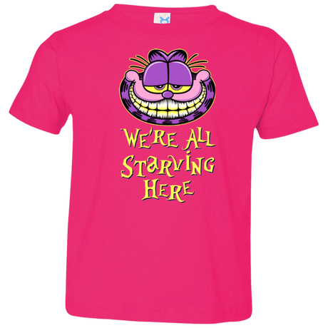 T-Shirts Hot Pink / 2T We're all starving Toddler Premium T-Shirt