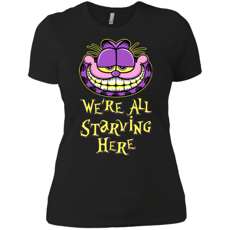 T-Shirts Black / X-Small We're all starving Women's Premium T-Shirt
