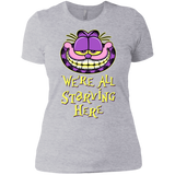 T-Shirts Heather Grey / X-Small We're all starving Women's Premium T-Shirt
