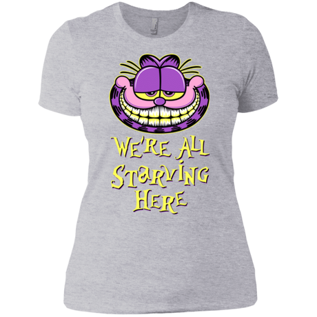 T-Shirts Heather Grey / X-Small We're all starving Women's Premium T-Shirt