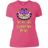T-Shirts Hot Pink / X-Small We're all starving Women's Premium T-Shirt