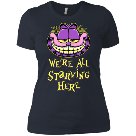 T-Shirts Indigo / X-Small We're all starving Women's Premium T-Shirt