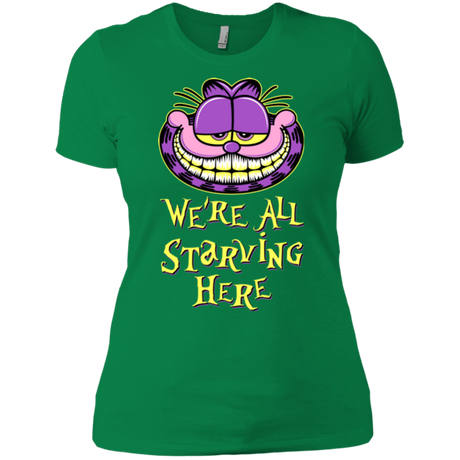 T-Shirts Kelly Green / X-Small We're all starving Women's Premium T-Shirt