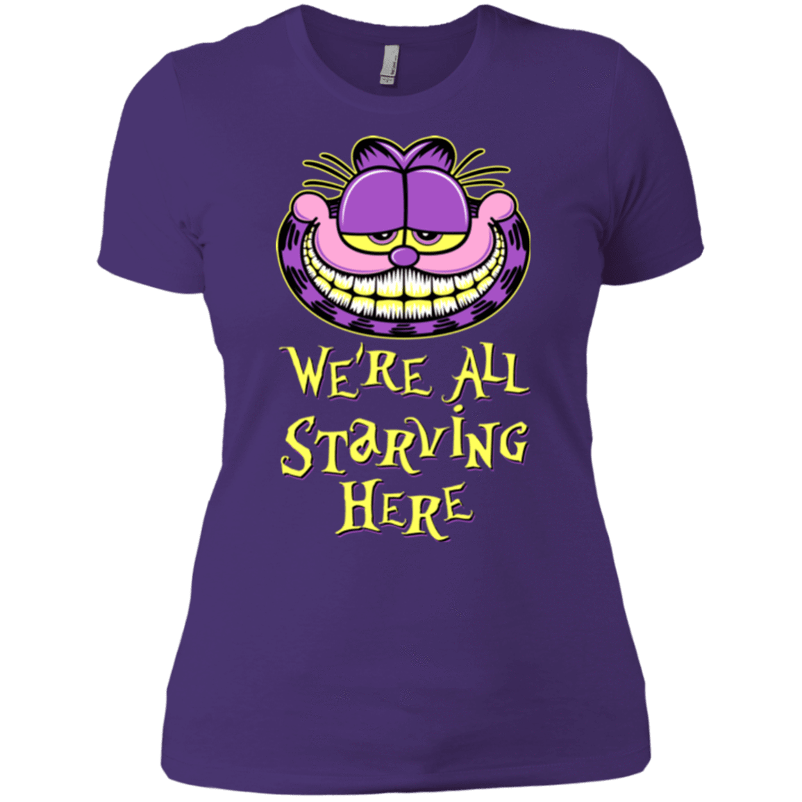 T-Shirts Purple / X-Small We're all starving Women's Premium T-Shirt