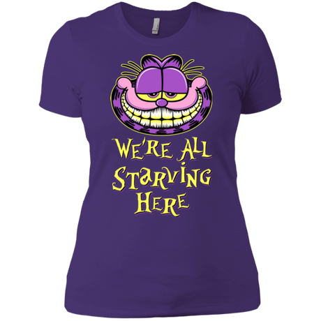 T-Shirts Purple / X-Small We're all starving Women's Premium T-Shirt