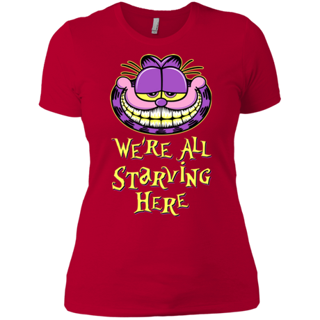T-Shirts Red / X-Small We're all starving Women's Premium T-Shirt