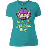 T-Shirts Tahiti Blue / X-Small We're all starving Women's Premium T-Shirt