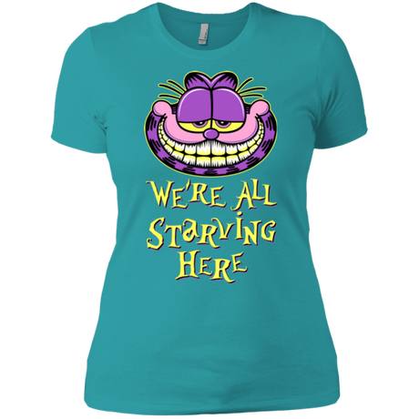 T-Shirts Tahiti Blue / X-Small We're all starving Women's Premium T-Shirt
