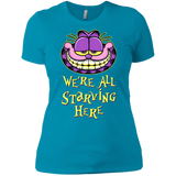 T-Shirts Turquoise / X-Small We're all starving Women's Premium T-Shirt