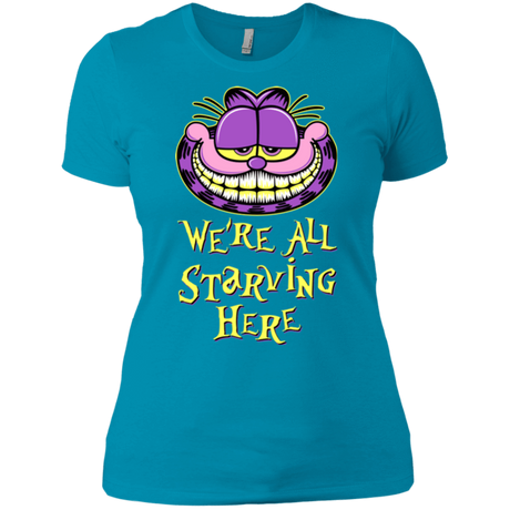T-Shirts Turquoise / X-Small We're all starving Women's Premium T-Shirt