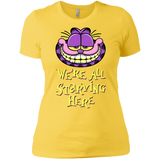 T-Shirts Vibrant Yellow / X-Small We're all starving Women's Premium T-Shirt