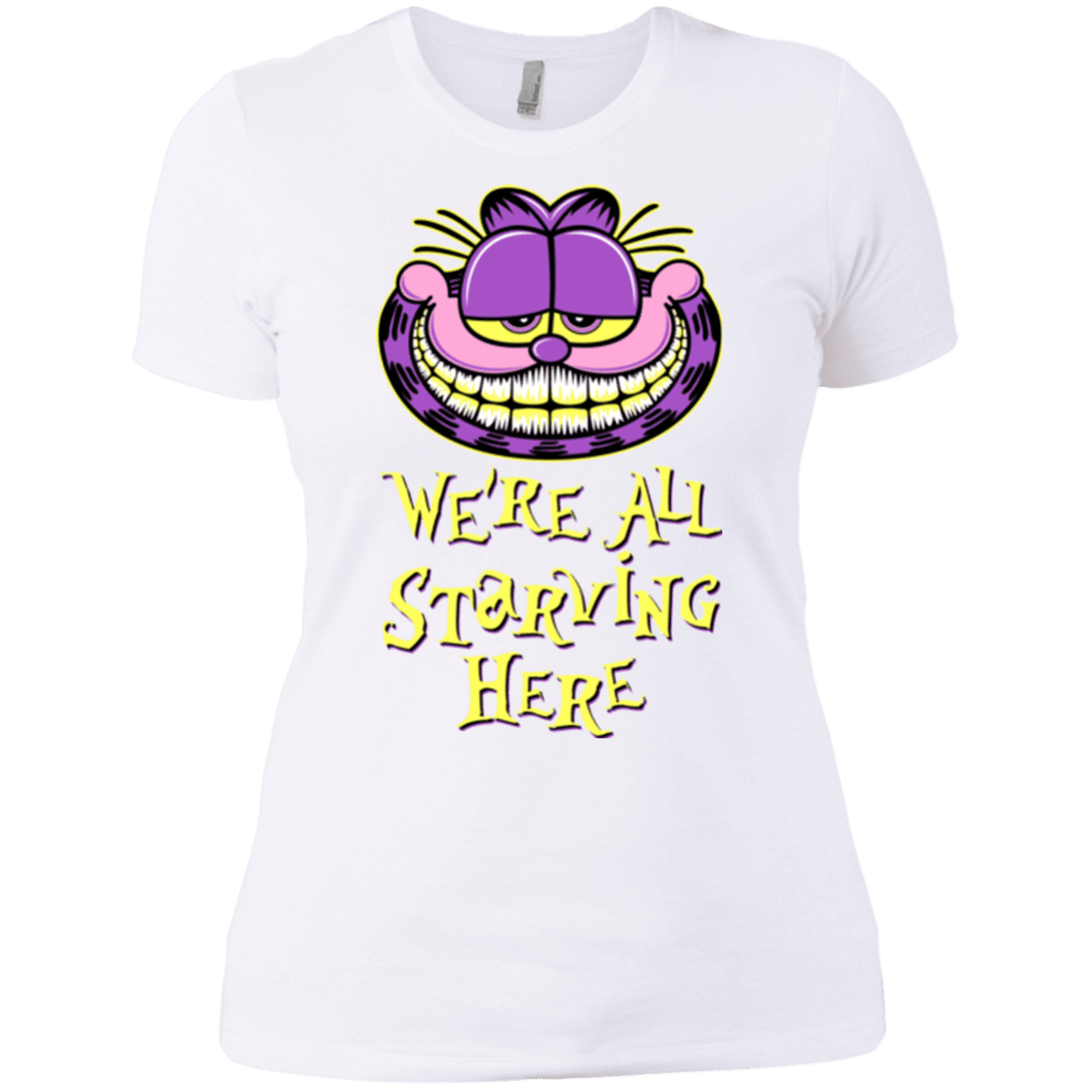 T-Shirts White / X-Small We're all starving Women's Premium T-Shirt