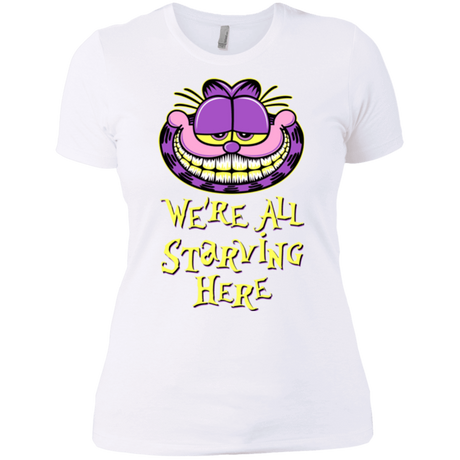 T-Shirts White / X-Small We're all starving Women's Premium T-Shirt