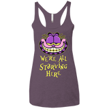 T-Shirts Vintage Purple / X-Small We're all starving Women's Triblend Racerback Tank