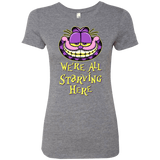 T-Shirts Premium Heather / Small We're all starving Women's Triblend T-Shirt