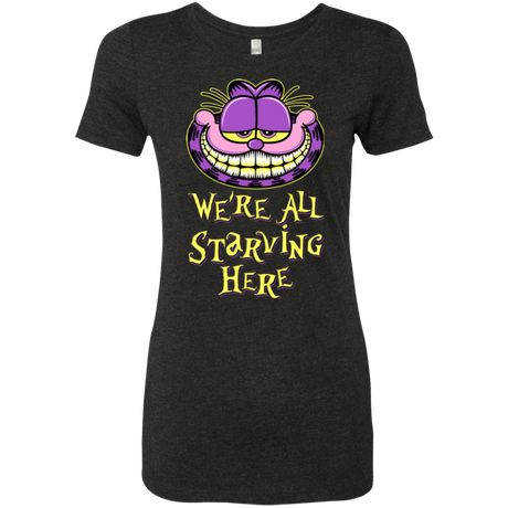 T-Shirts Vintage Black / Small We're all starving Women's Triblend T-Shirt