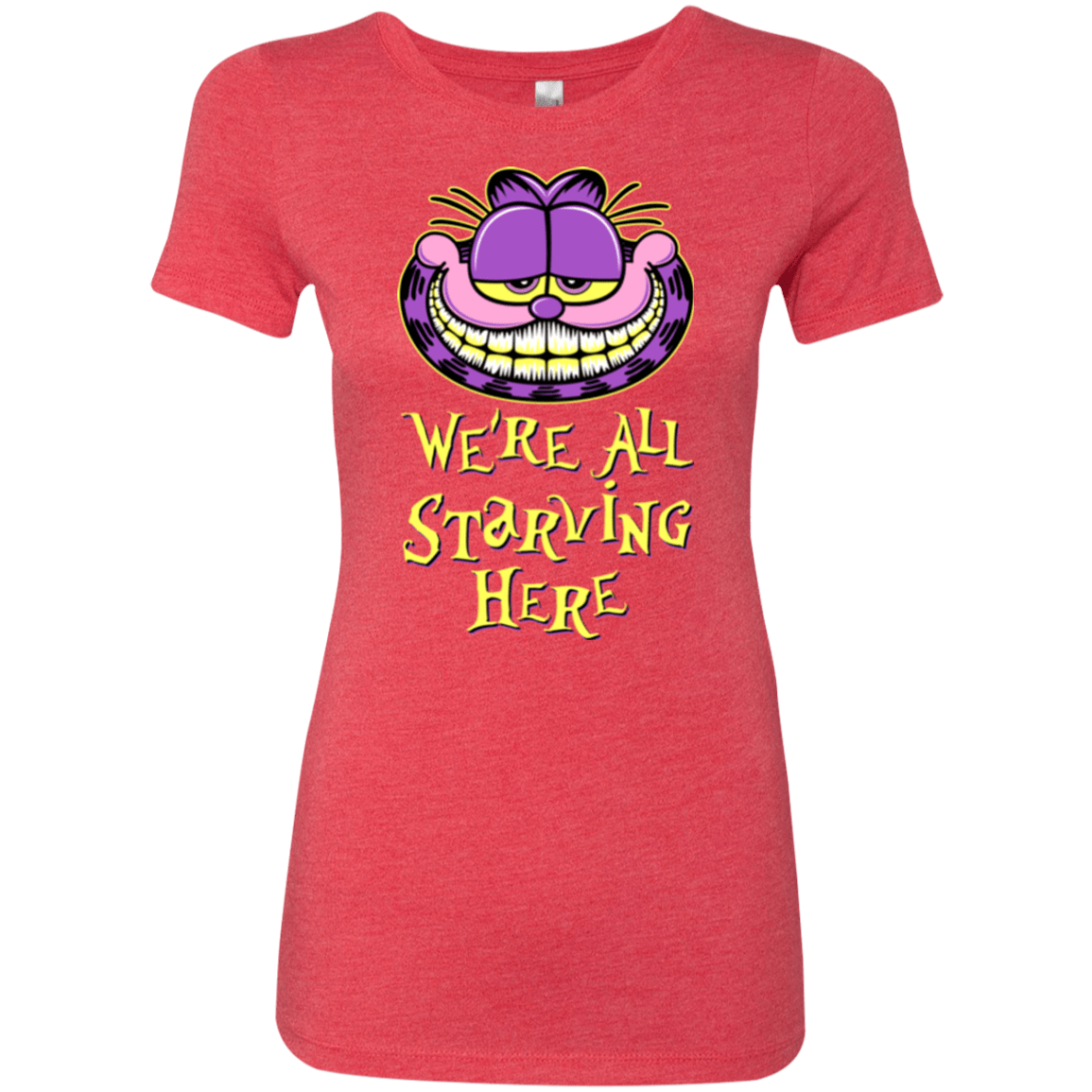 T-Shirts Vintage Red / Small We're all starving Women's Triblend T-Shirt