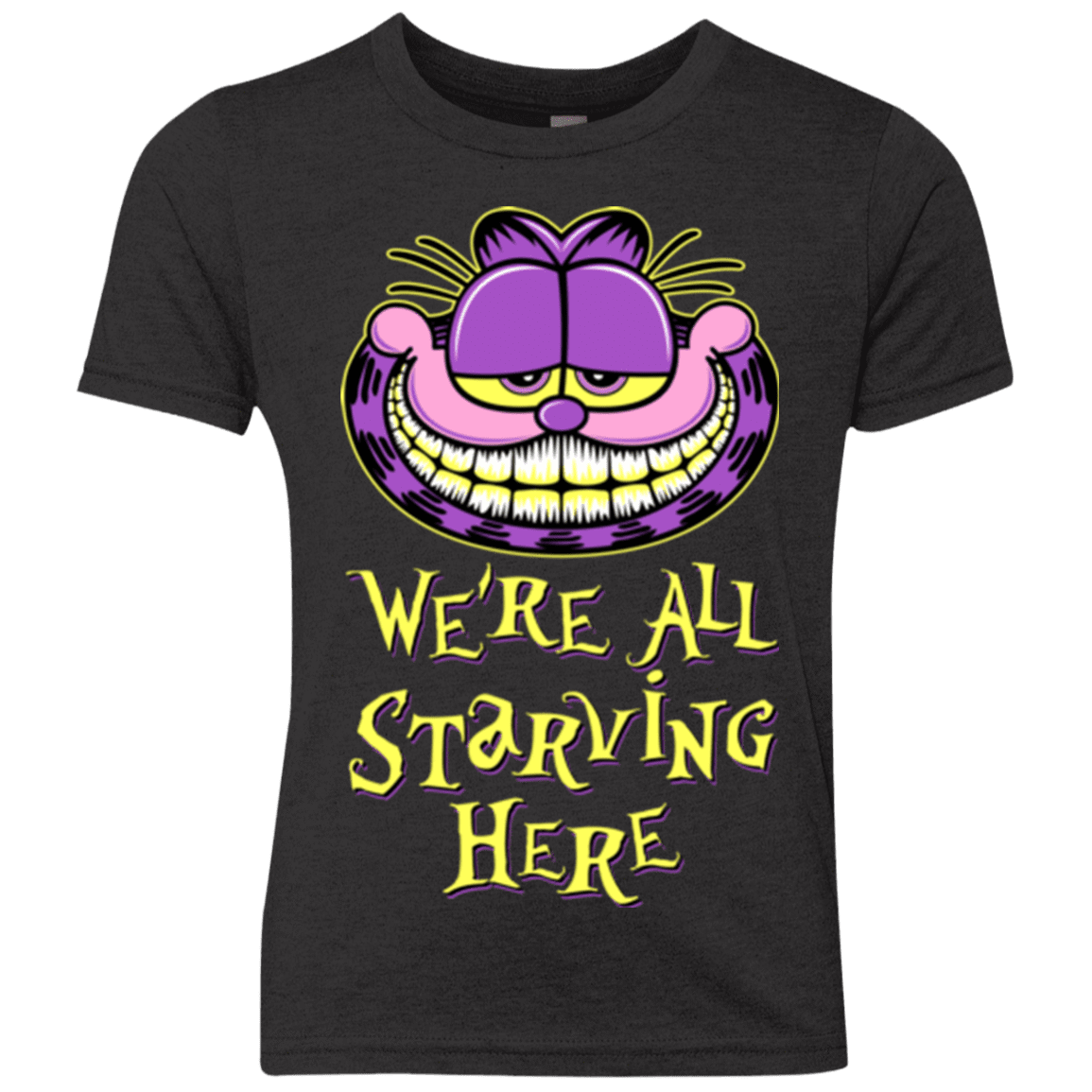 T-Shirts Vintage Black / YXS We're all starving Youth Triblend T-Shirt