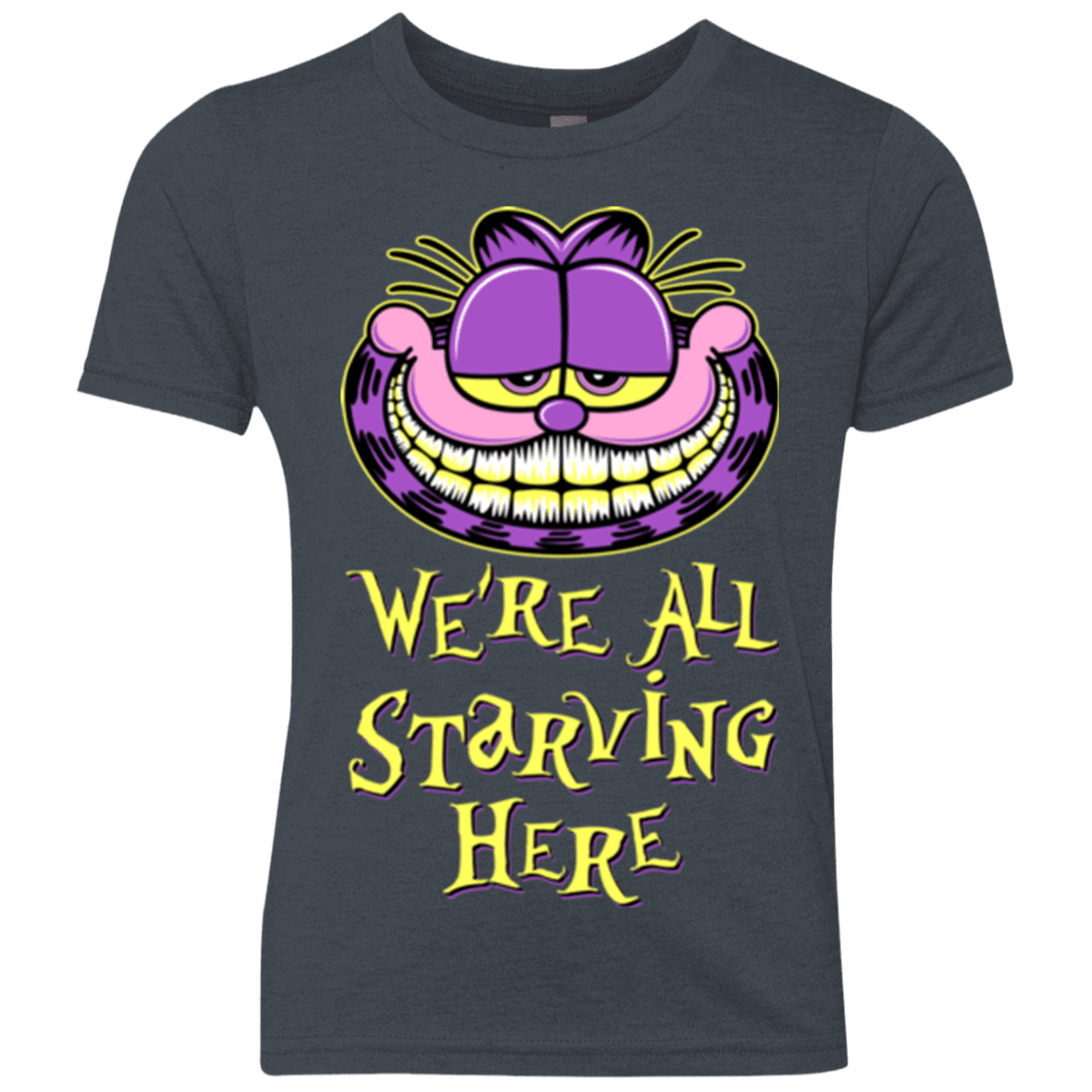 T-Shirts Vintage Navy / YXS We're all starving Youth Triblend T-Shirt