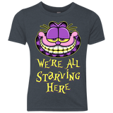 T-Shirts Vintage Navy / YXS We're all starving Youth Triblend T-Shirt