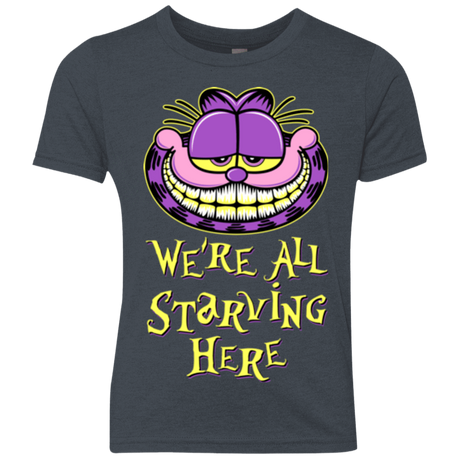 T-Shirts Vintage Navy / YXS We're all starving Youth Triblend T-Shirt