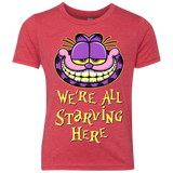 T-Shirts Vintage Red / YXS We're all starving Youth Triblend T-Shirt
